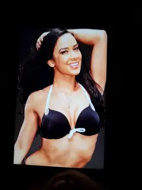 Aj Lee made me cum so fucking hard