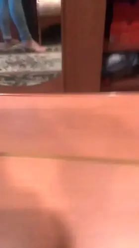 Adorable college teen stripping.