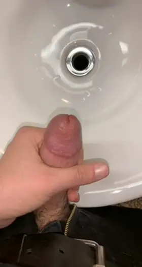 Our waiter is so hot I had to sneak into the bathroom to unload before anyone notices my bulge