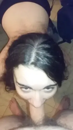 My slutty girlfriend wants everyone to see what she looks like with cock in her mouth. She wants to blow anyone who recognizes her face here! If 200 guys think she is hot, she wants her name and location posted!
