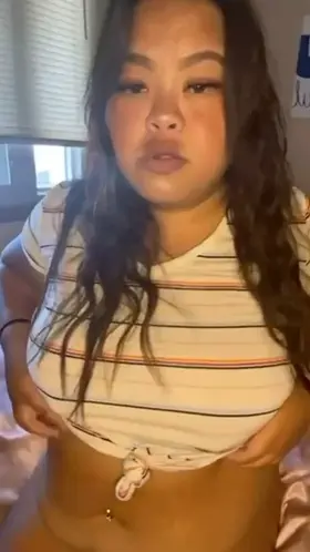 Chubby Asian boobs for the win 💞