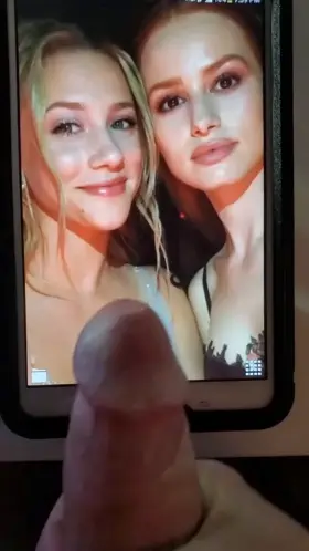 lili reinhart/madelaine petsch cumtribute