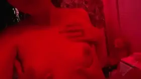 Had to try out my new lights my fiancé put in, with our roommate