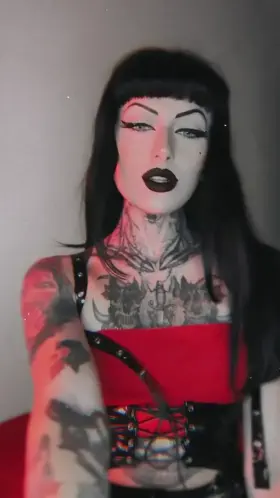 Just got this cute latex dress, top is optional ;)