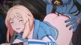 Bridget in doggy style.