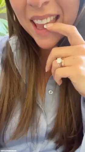 Beautiful girl shows her hot vagina in public