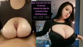Busty Girlfriend Cheating on Prejac