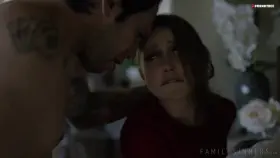 Step Daughter Laney Grey Standing Doggy Hardcore Porn GIF by pornotree.com