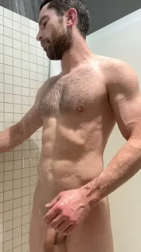 By popular request, the second full minute of my shower after sauna yesterday