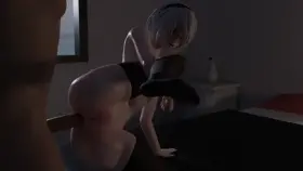 Yorha 2B Anal (Sound Update) (Darkholestuff)