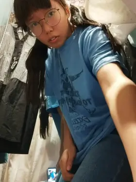 Ever wonder what goes on in the fitting room when a girl goes in?