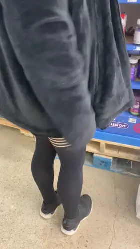 Going to the store with no panties on, can you see my piercings?