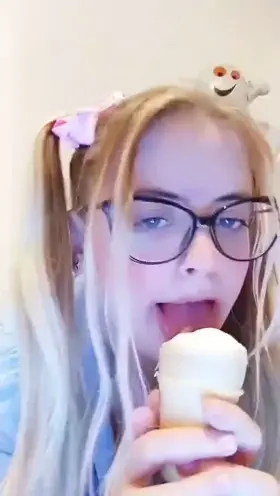 ice cream made from your sperm mm so tasty