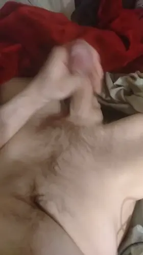 Emptying my balls on myself