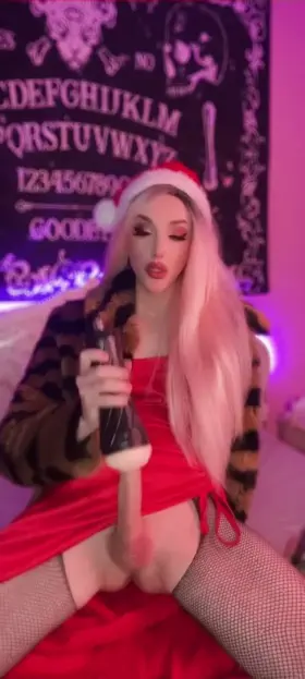 This Santa is ready to stuff your stocking