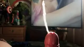 Her pretty pussy made me cum good.