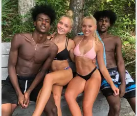 Black Student Athletes Run Train on Teen Track Star & Her Twin Sister Right on the Front Lawn