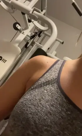I hope the guys at the gym didn’t notice me🤭
