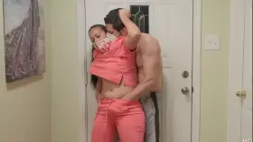 Covid Nurse Comes Home To A Good FUCKING!