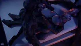 Liara likes it big & alien (sfmdh) [Mass Effect]