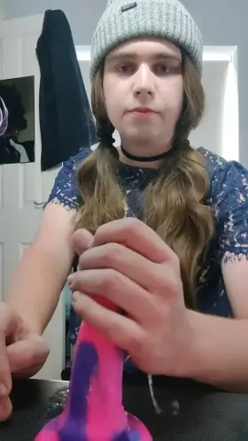 My British slave Jenny practicingn her new skill so she is ready 😈