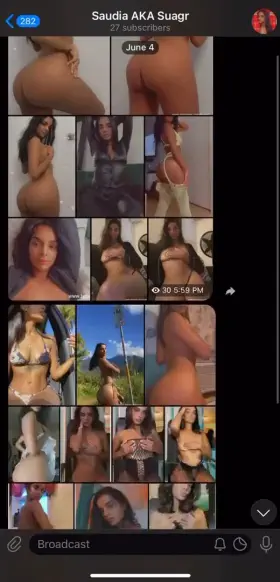 ($5) Saudia AKA Sugar 106 videos Including squirting and sextapes Message for Telegram Link