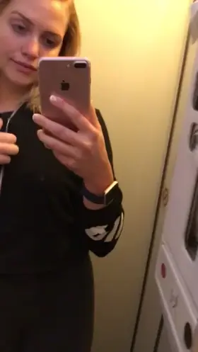 Plane bathroom