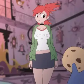 Frankie Foster is ready for anything for a cookie