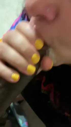 sucked on this BBC in the kitchen while my parents were in the next room hehe