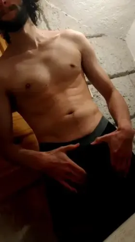 Finished working out, ready to pound you