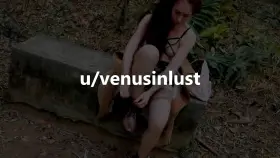 Venusinlust a pale redhead into the woods