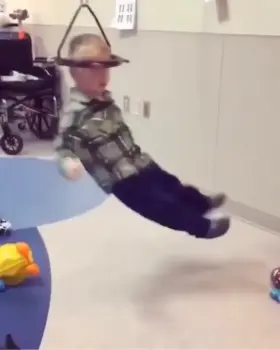This kid's got moves!