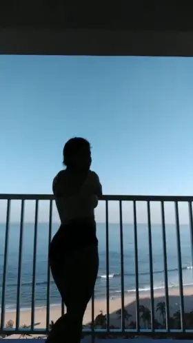 Sweetie, are you enyojing the view?