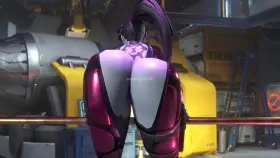 Widowmaker - Closeup Shaking Ass. 3dArtist: Kishi3d