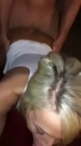 Karen gets spit roasted