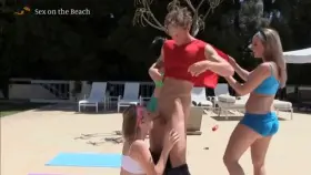 Foursome is part of this yoga class