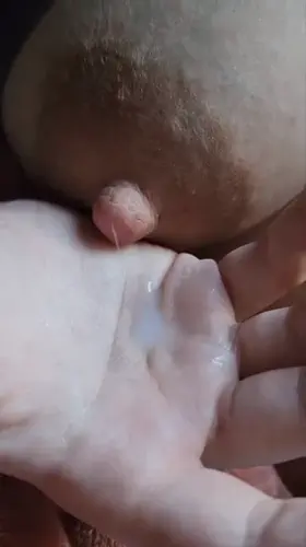 Mommy's leaking nipples!