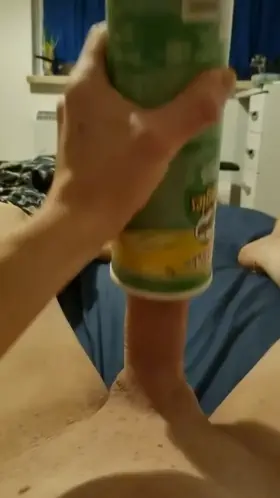 Decided to use my homemade fleshlight. Enjoy the results...