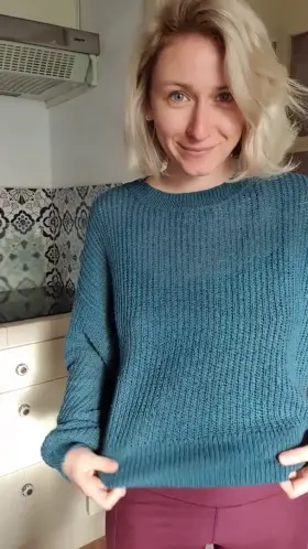 Have you ever seen a nipples reveal? They're shy. [video]