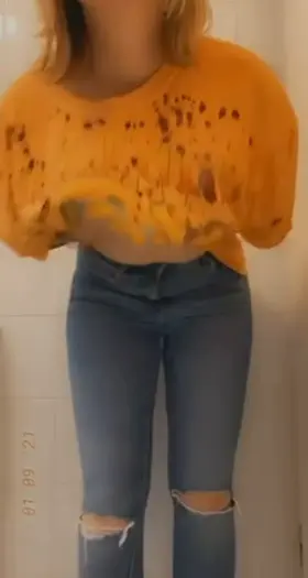 I almost got caught with my titties out in public…