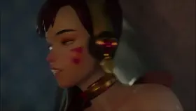 Dva railed by a horse [TheBartender]