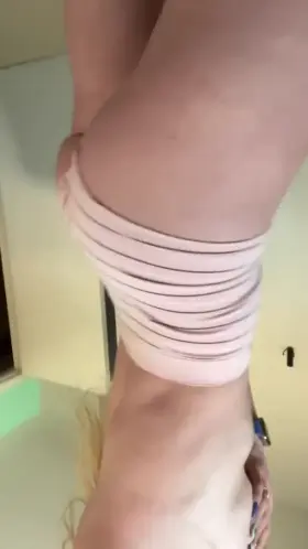 How’s my ass look in stripes