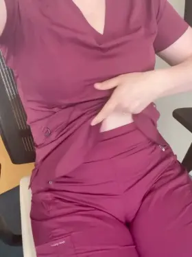 Nurse practitioner showing u my cute side