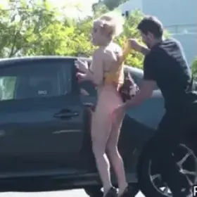 Dressed Pulled Up In Public (Cute Butt)