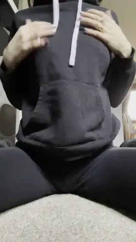 Have a look under my hoodie 😬