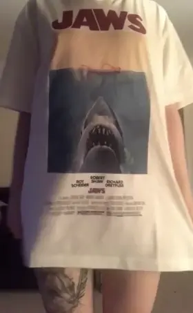 I love how big shirts look on my small body! 💕