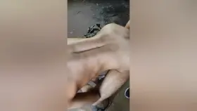 We fucked and milked this thirsty bitch on an abandoned train 🍑💦