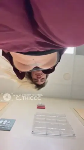 What you’d see laying down for a checkup 😝[OC]