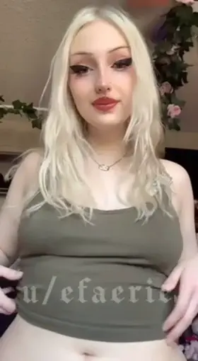 would you cum on my face or my tiddies?