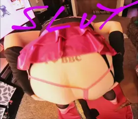 Training this big fat white butt for some real big men.